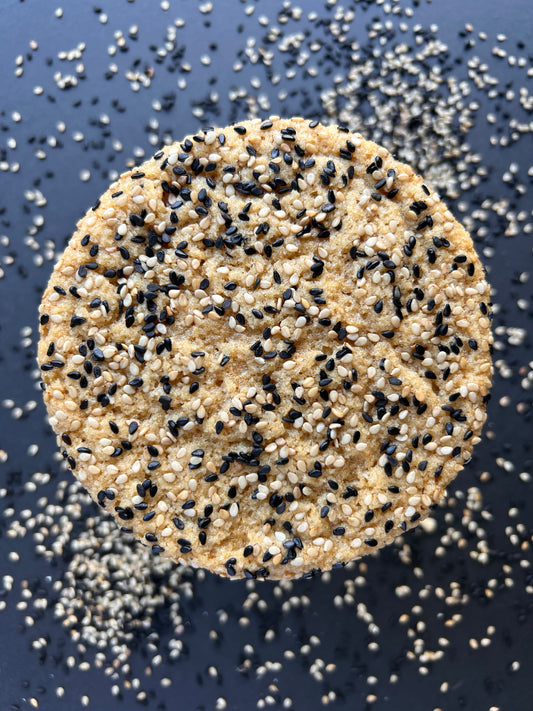 Big Sesame Cookies (V)